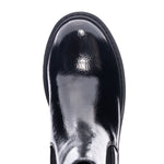 YIKES PATENT BOOTIE