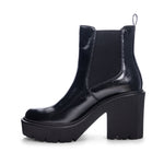 YIKES PATENT BOOTIE