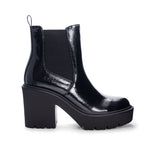 YIKES PATENT BOOTIE